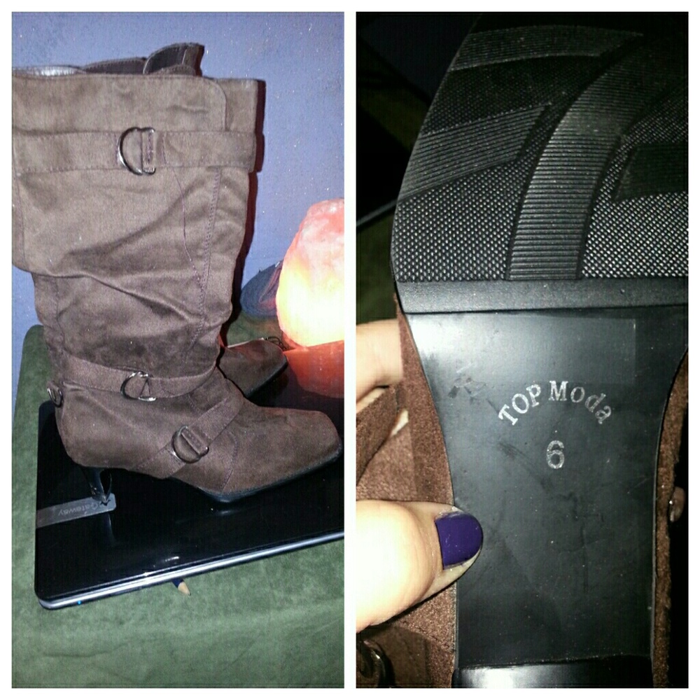 Size 6 low hill boots